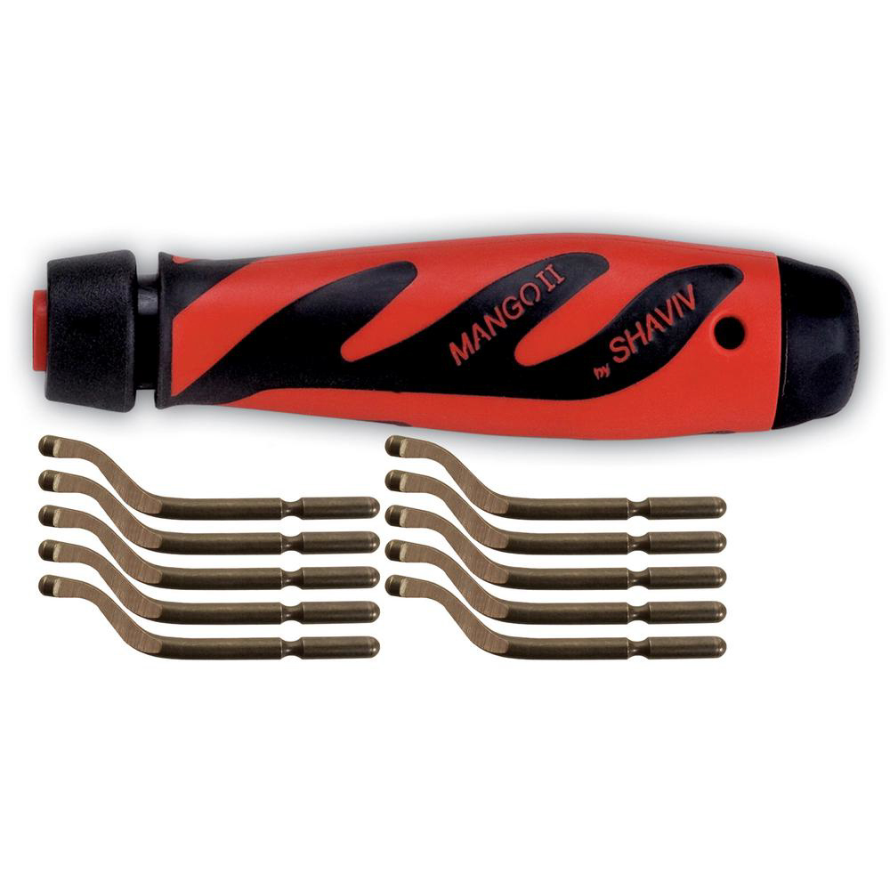 Shaviv USA 29250 | SHAVIV USA Bonus Pack Handle Plus 10 E100 Blades