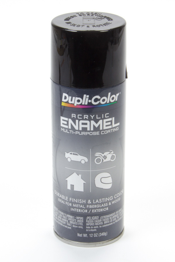 Dupli-Color/Krylon da1600 | DUPLI-COLOR/KRYLON Gloss Black Enamel Paint 12oz