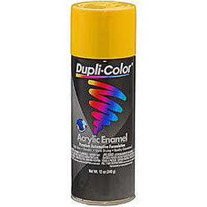 Dupli-Color/Krylon da1687 | DUPLI-COLOR/KRYLON Chrome Yellow Enamel Paint 12oz