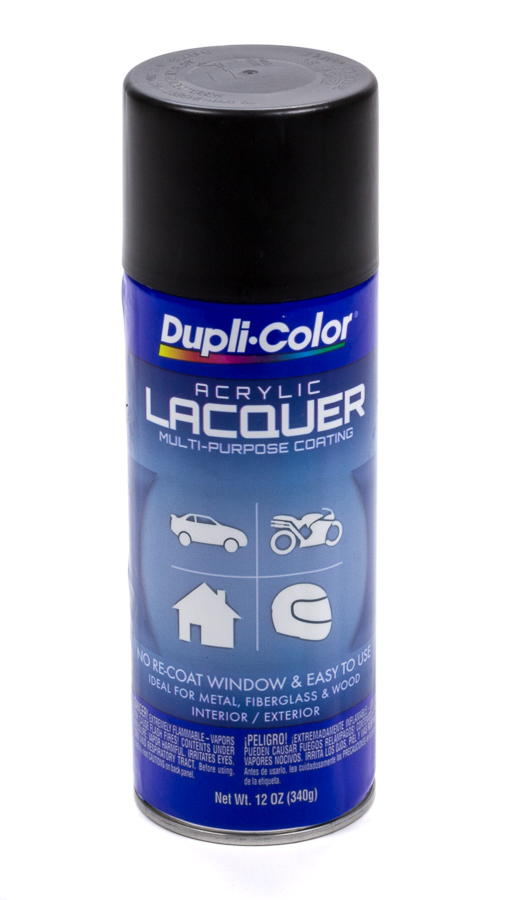 Dupli-Color/Krylon dal1608 | DUPLI-COLOR/KRYLON Semi Gloss Black Lacquer Paint 12oz