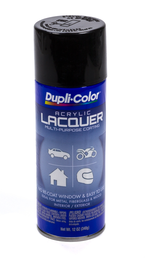 Dupli-Color/Krylon dal1677 | DUPLI-COLOR/KRYLON Gloss Black Lacquer Paint 12oz