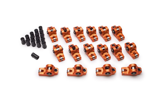 Sharp Rockers s4102 | SHARP ROCKERS SBF Roller Rocker Arm Set 1.6 Ratio 7/16 Stud