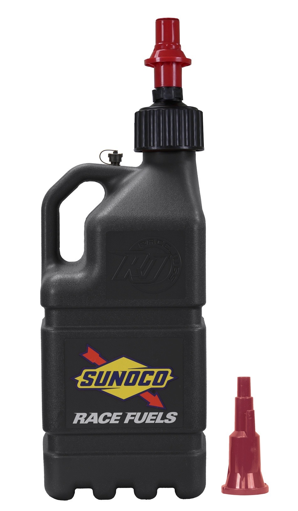 Sunoco Race Jugs r7500bk-ff | SUNOCO RACE JUGS Black Sunoco Race Jug w/ Fastflo Lid & Vehicle