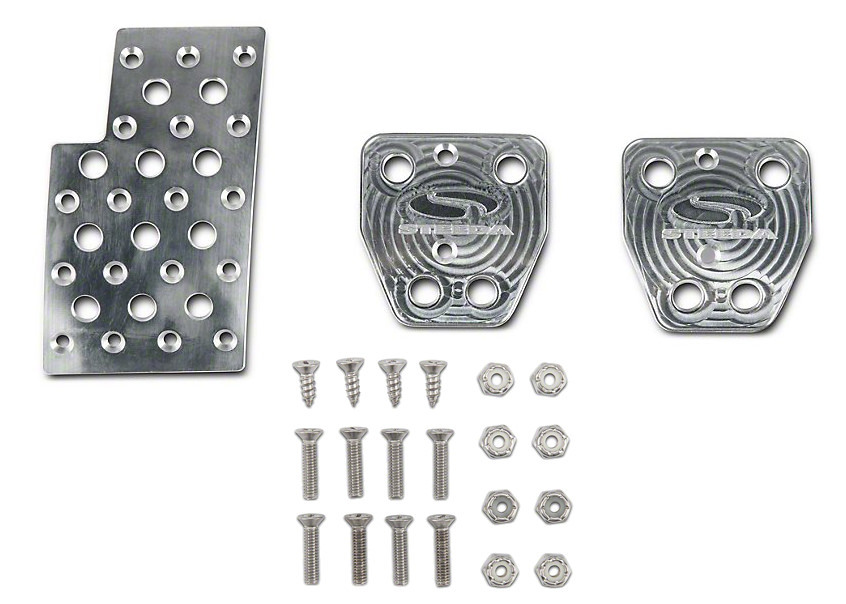 Steeda Autosports 555-1272 | STEEDA AUTOSPORTS Heel/Toe Pedal Kit 15-16 Mustang w/Manual; 2015-2016