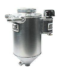 Stefs Performance Products 4110 | STEFS PERFORMANCE PRODUCTS Drag Race Alum. D/S Tank 6qt. 7in Dia.x 14-3/4in