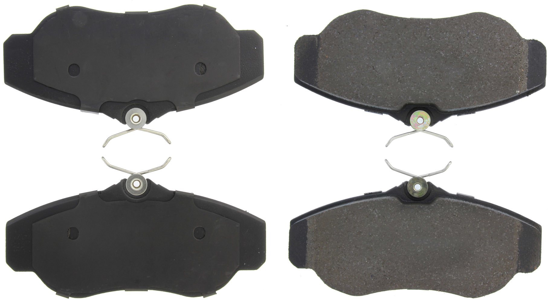 Stoptech 105.06760 | Posi-Quiet Ceramic Brake Pads with Hardware