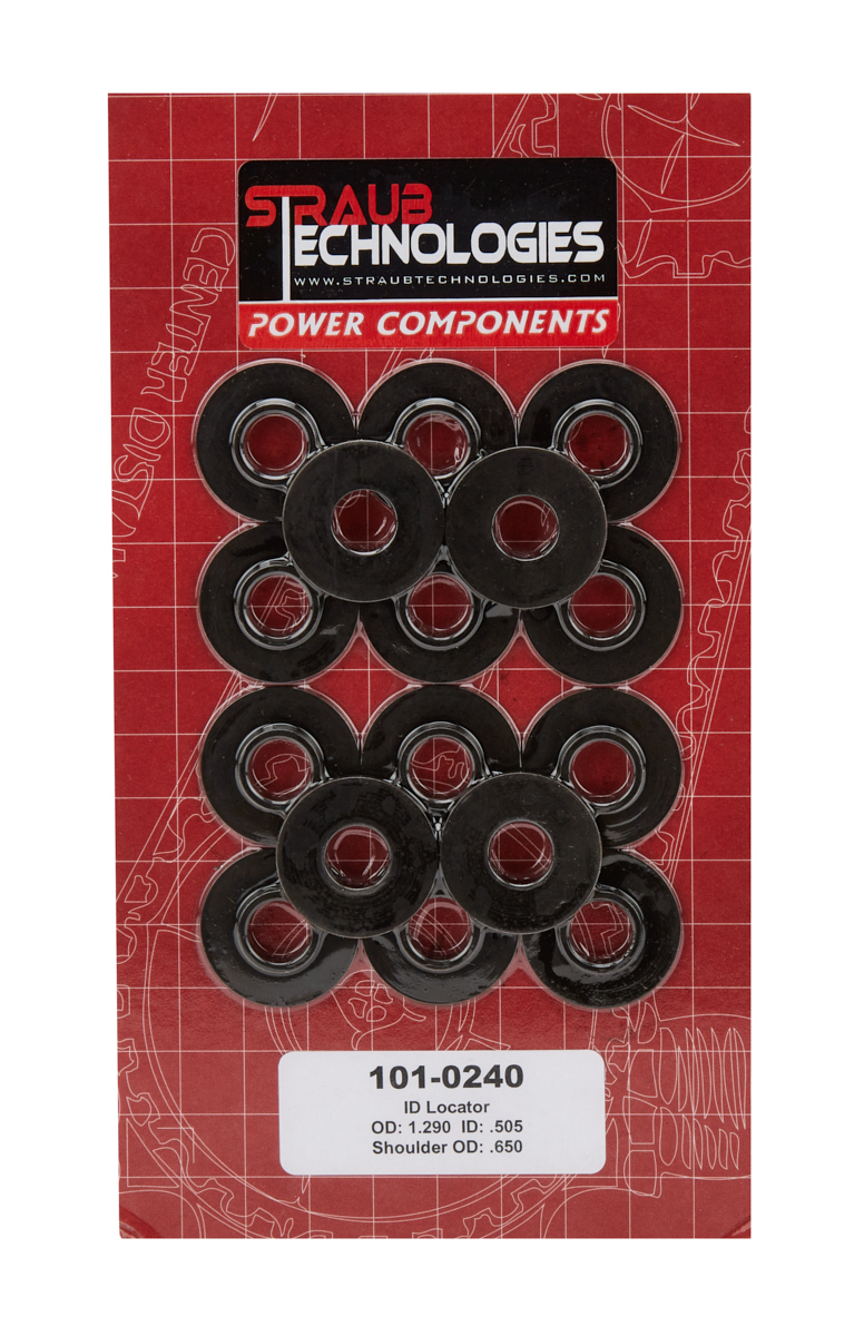 Straub Technologies Inc. 101-0240 | STRAUB TECHNOLOGIES INC. 1.300 Valve Spring Locators .505 ID 16pk