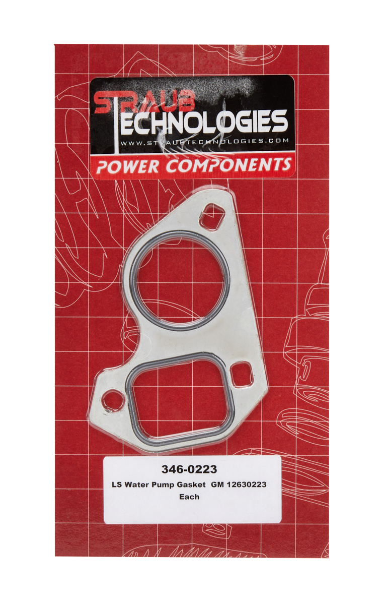 Straub Technologies Inc. 346-0223 | STRAUB TECHNOLOGIES INC. Water pump Gasket LS 1997-Up Metal/Rubber