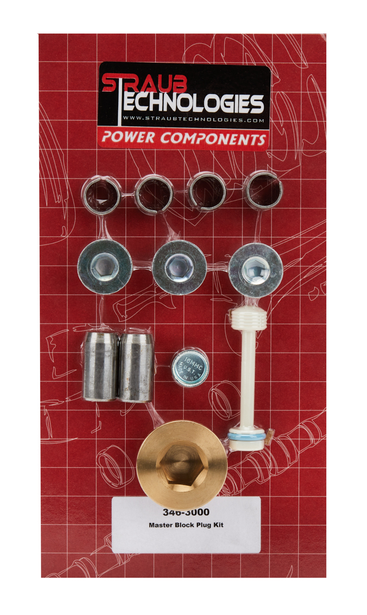 Straub Technologies Inc. 346-3000 | STRAUB TECHNOLOGIES INC. LS Engine Plug Kit Master Block Kit