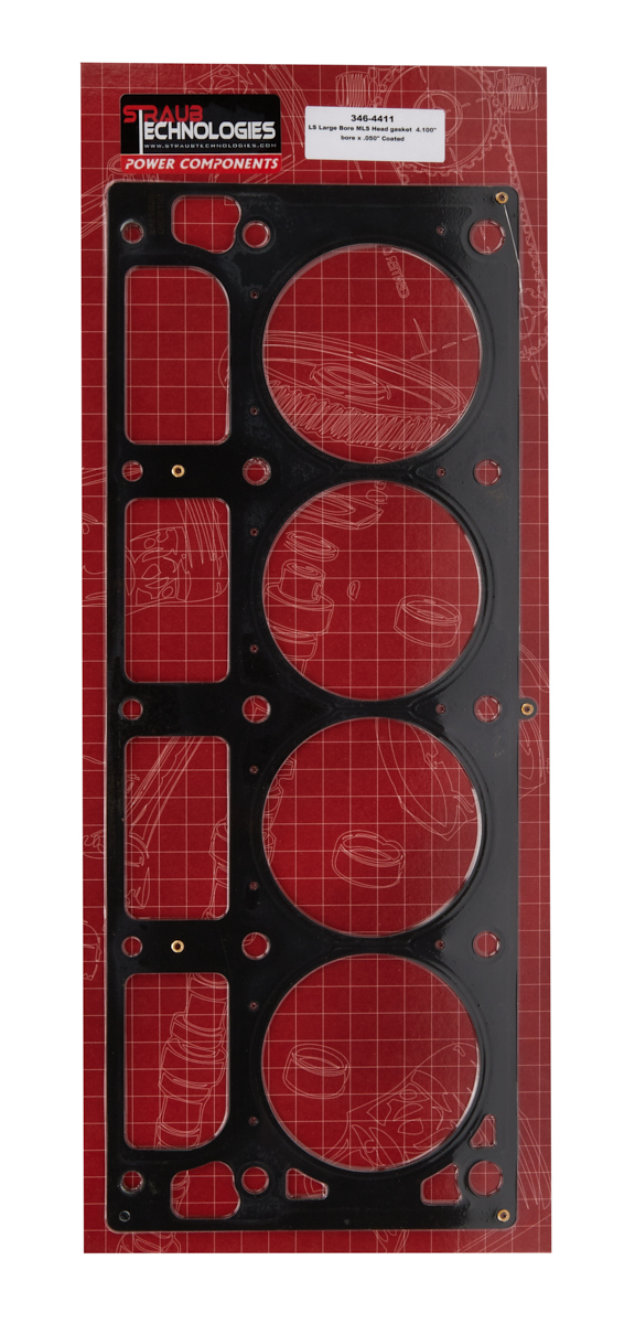 Straub Technologies Inc. 346-4411 | STRAUB TECHNOLOGIES INC. LS MLS Head Gasket 4.100 Bore .050