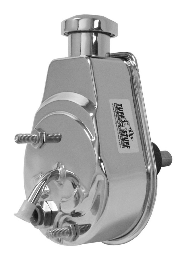 Tuff-stuff 6177a | TUFF-STUFF Corvette 80-82 Power Steering Pump Chrome; 1980-1982