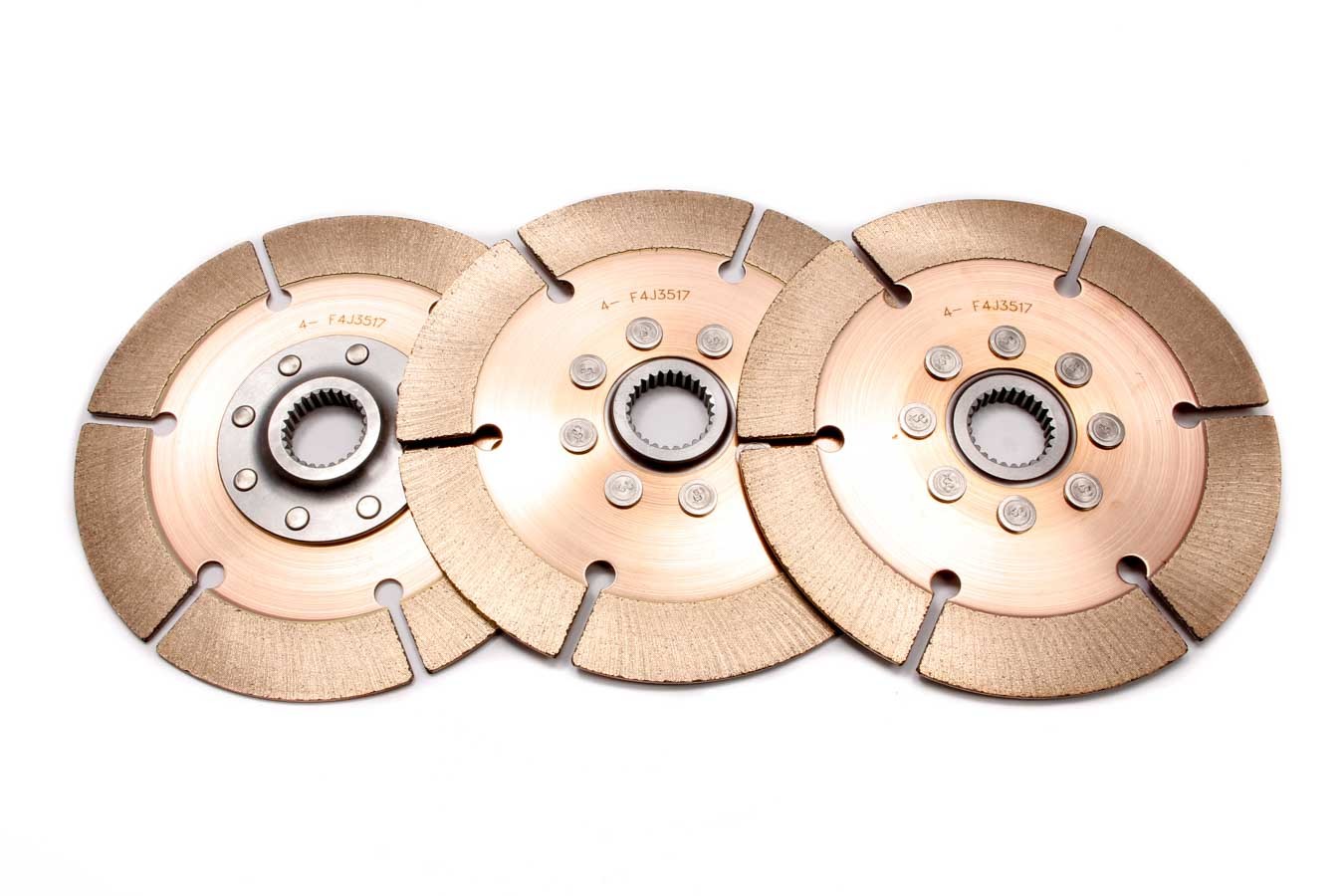 Tilton 64185-4-vtv-36 | TILTON Clutch Pack 3 Disc 7.25 1-5/32 x 26spl Metallic