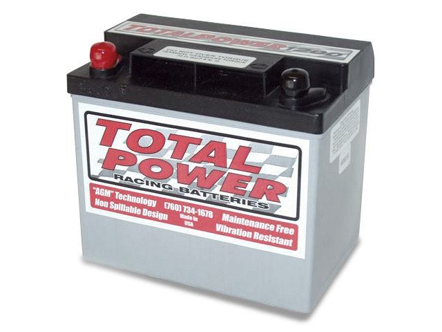 Total Power Battery tp1200 | TOTAL POWER BATTERY 24lb Racing Battery 385 CCA 600CA