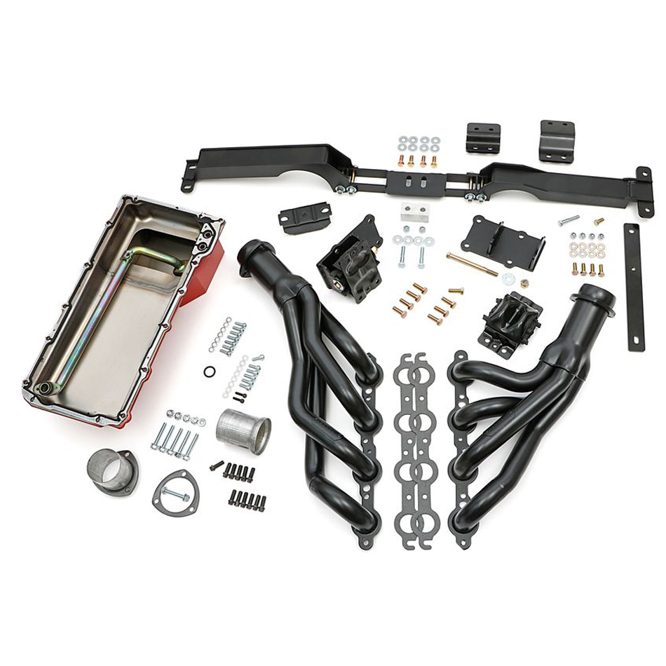 Trans-Dapt 48061 | TRANS-DAPT Swap In A Box Kit LS Eng ine Into 82-88 GM G-Body; 1982-1988