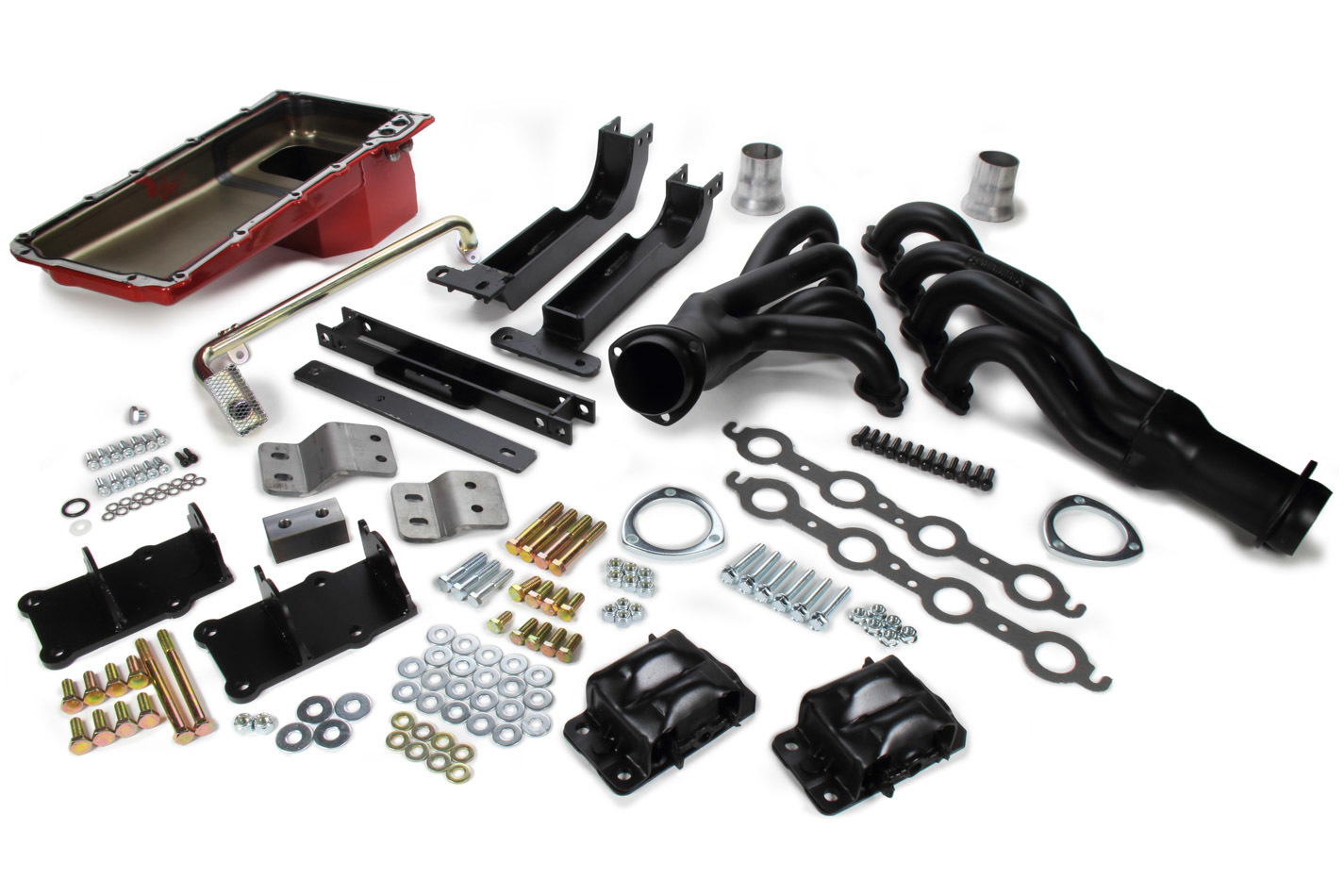 Trans-Dapt 48063 | TRANS-DAPT Swap In A Box Kit LS ine Into 82-88 GM G-Body; 1982-1988