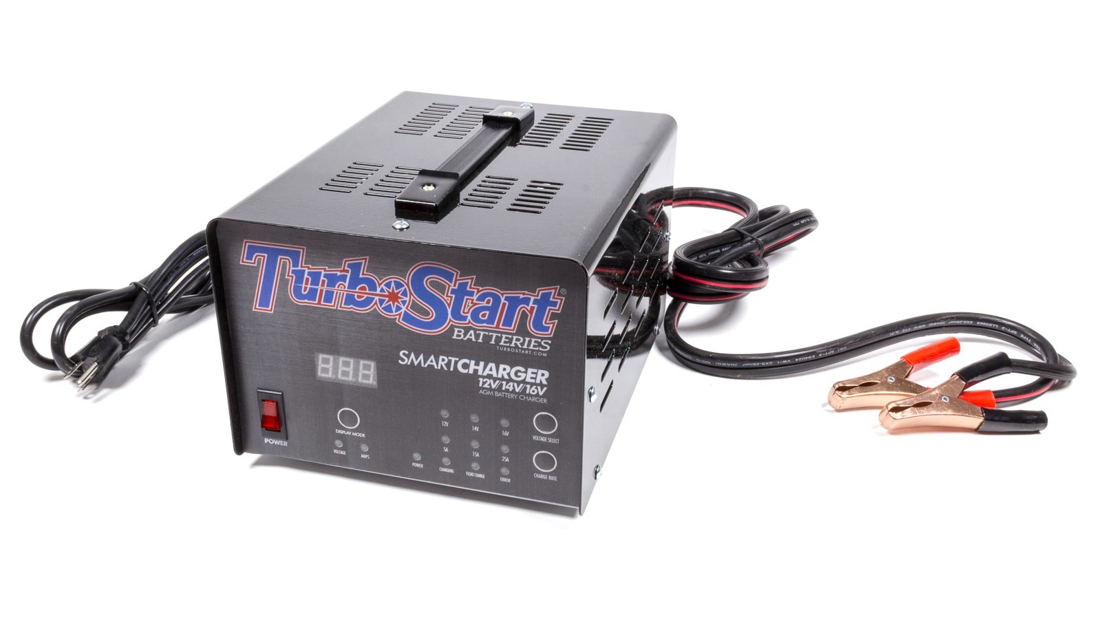 Turbo Start chg25a | TURBO START 110V Multi-Stage Charger 12V/14V/16/ Batteries; 2016-2016