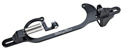 Trick Flow tfs-20000 | TRICK FLOW Throttle cable bracket 4150/4165 Black Anodized