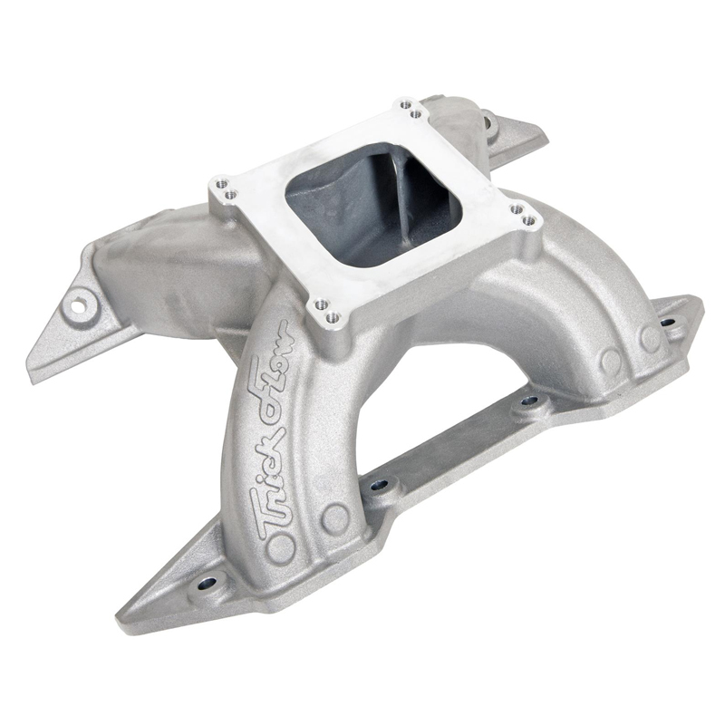 Trick Flow tfs-61600111 | TRICK FLOW BBM B Intake Manifold w/4150 Carb Flange