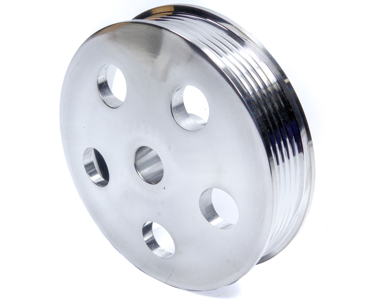 Unisteer Perf Products 8020710 | UNISTEER PERF PRODUCTS Serpentine Pulley - Polished Aluminum