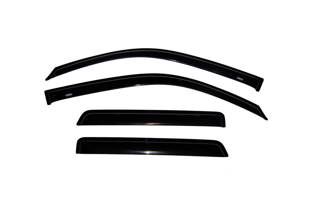 Ventshade 94733 | VENTSHADE 02- Trailblazer 4pc Ventvisor Smoke; 2002-2002