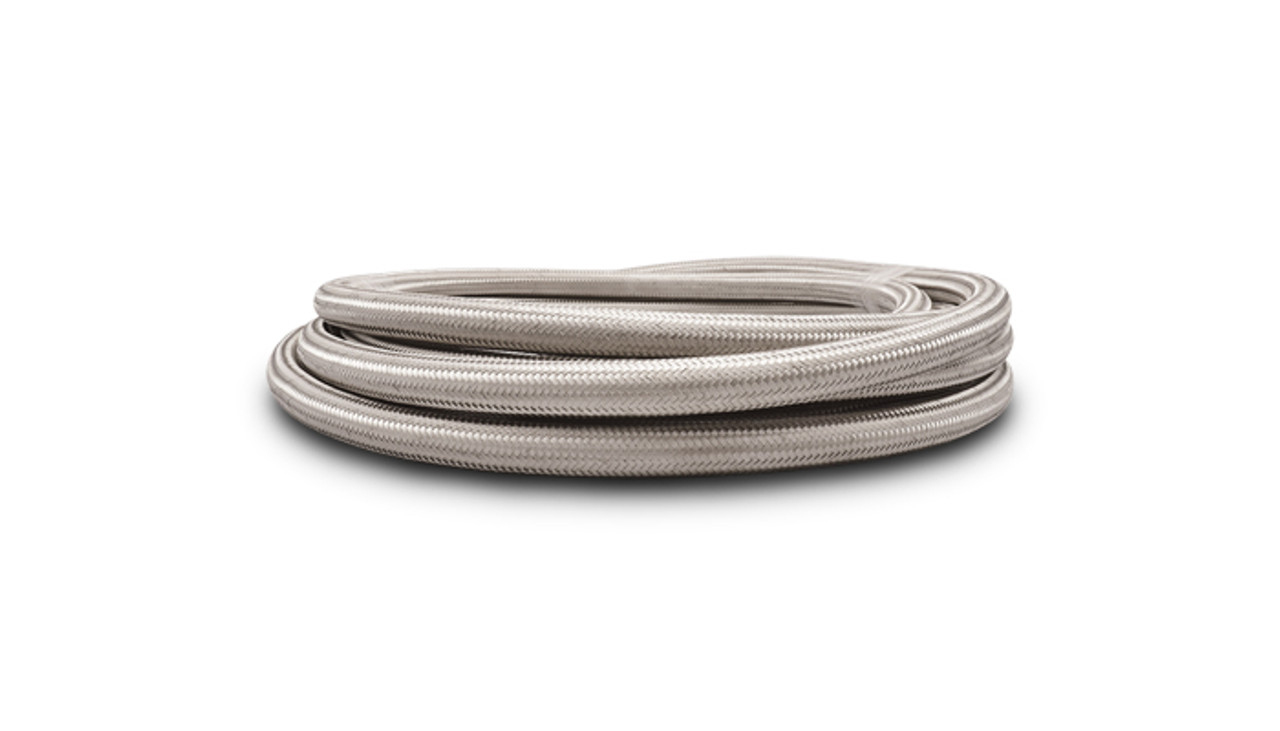 Vibrant 18536 | -16AN 20ft PTFE Stainl Steel Braided Flex Hose; 2016-2016