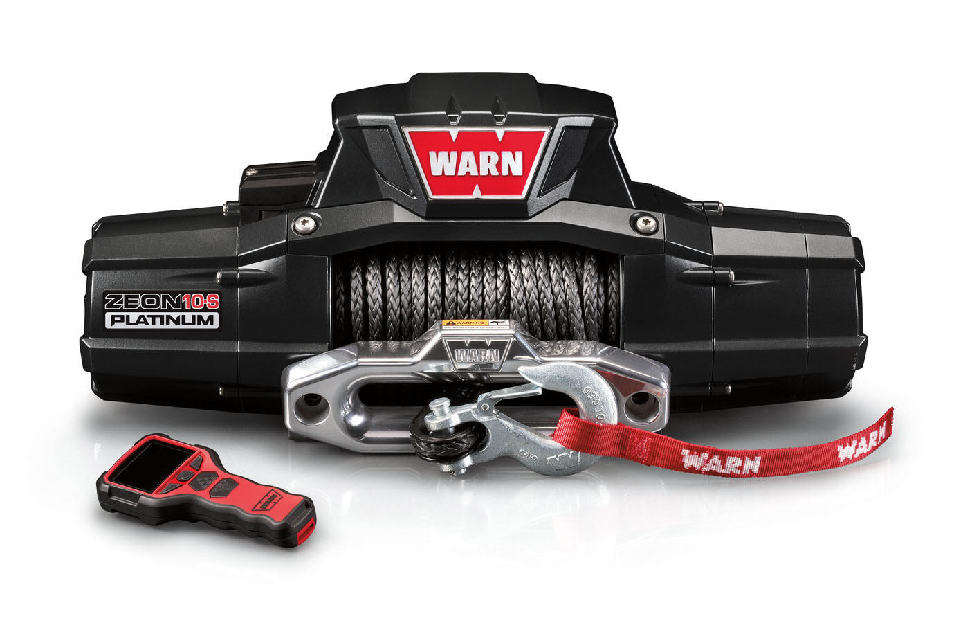 Warn 92815 | WARN ZEON 10-S 10000lb Winch w/Synthetic Rope Hawse