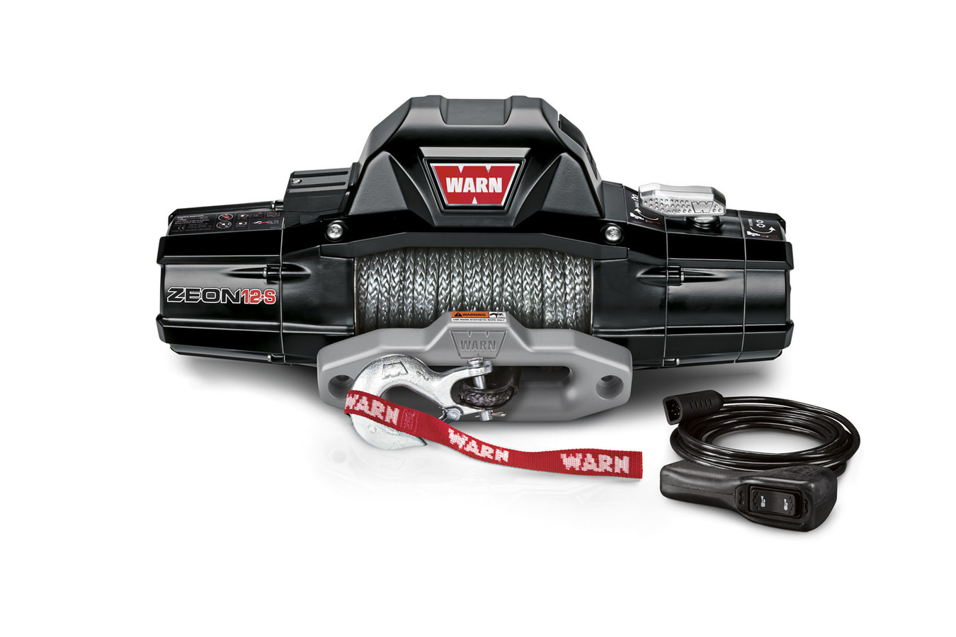 Warn 95950 | WARN Zeon 12-S 12000lb Winch w/Synthetic Rope