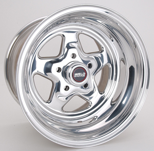 Weld 96-512212 | Pro-Star Wheel 15x12 5X4.5 6.5in BS