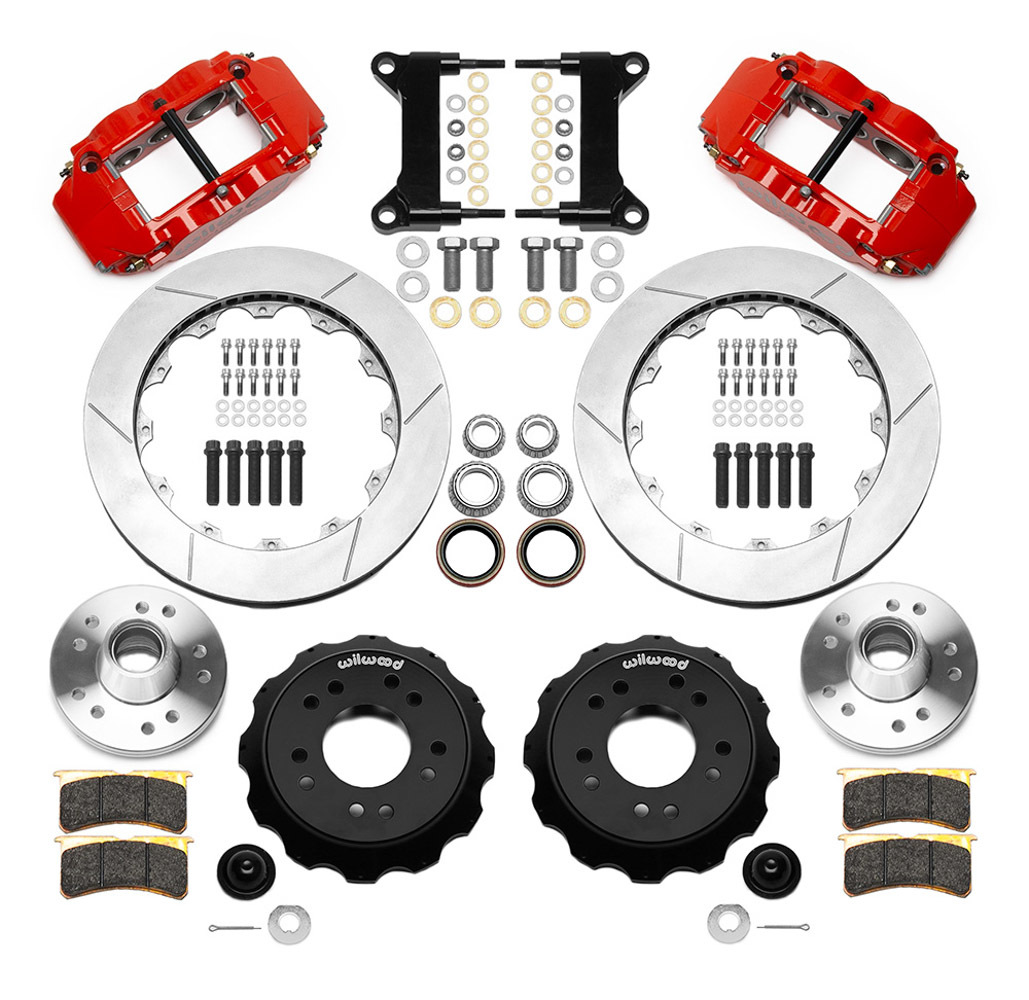 Wilwood 140-15949-r | Brake Kit Front GM C1500 88-98 5 Lug 13.06in Rtr; 1988-1998