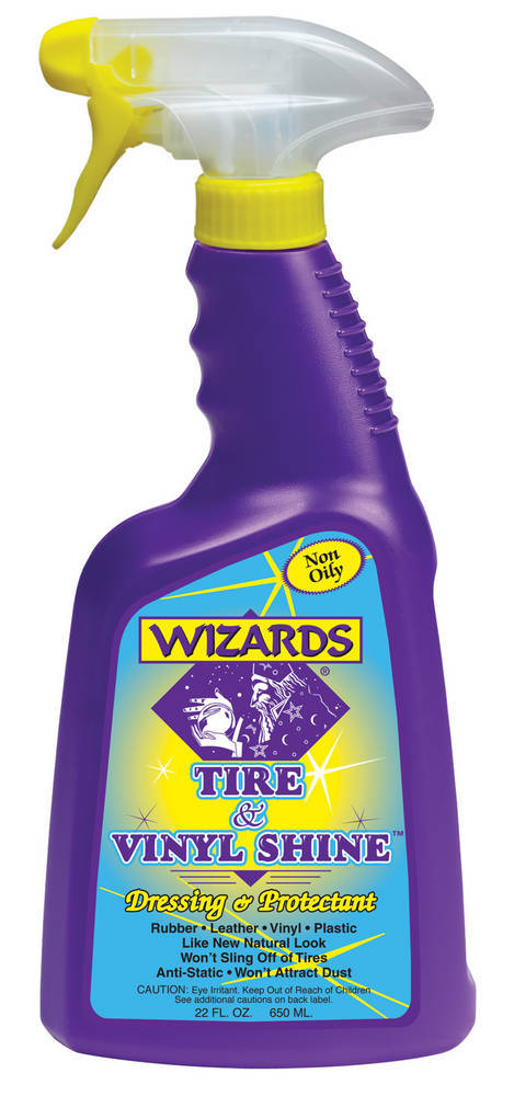 Wizard Products 11055 | WIZARD PRODUCTS Tire & Vinyl Shine 22oz.