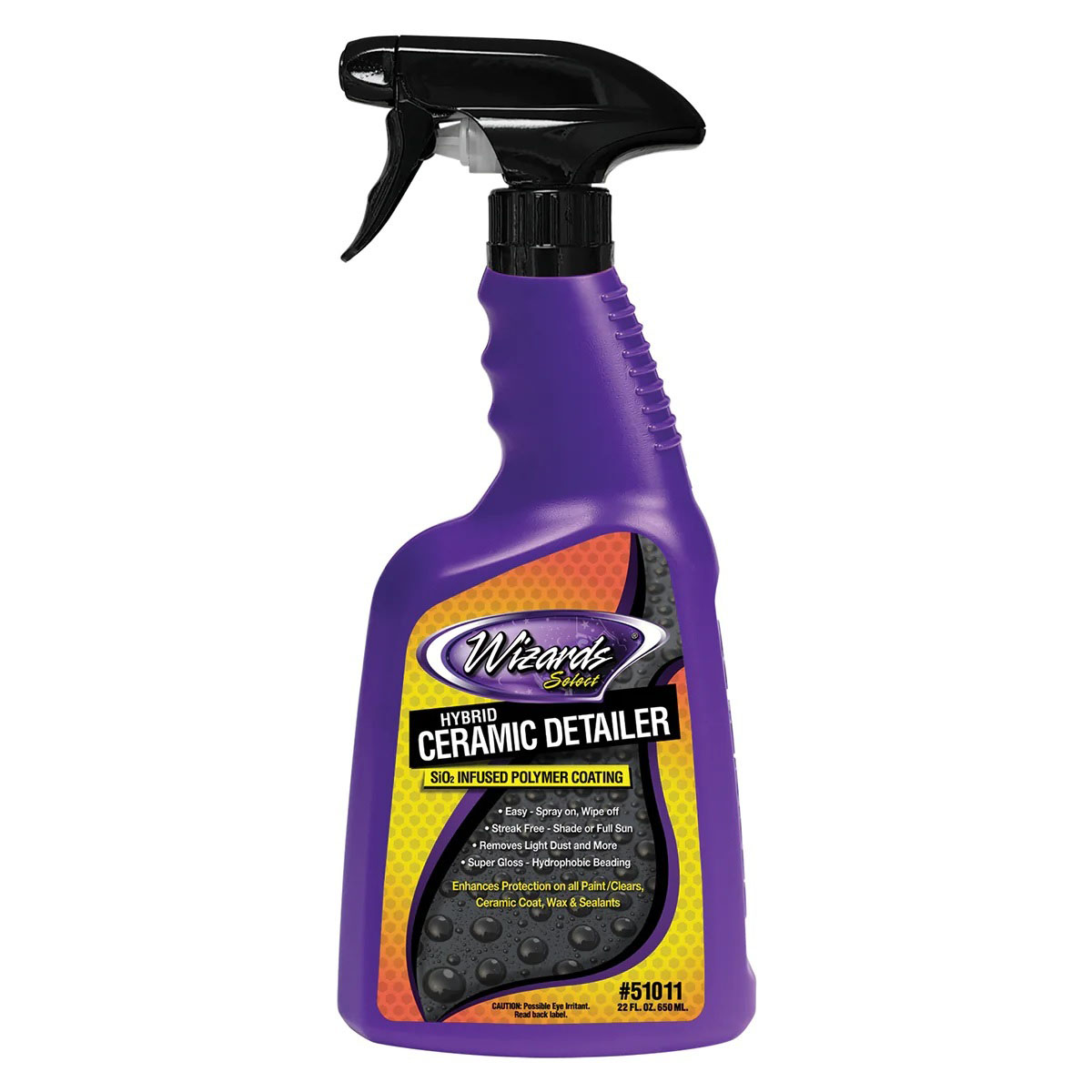 Wizard Products 51011 | WIZARD PRODUCTS Hybrid Ceramic Detailer 22oz Bottle