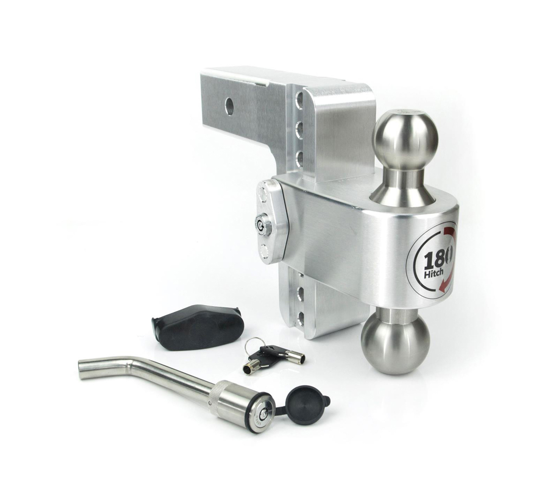 Weigh Safe ltb6-2-ka | WEIGH SAFE Turnover Ball 6in Drop Hitch w/ 2in Shank