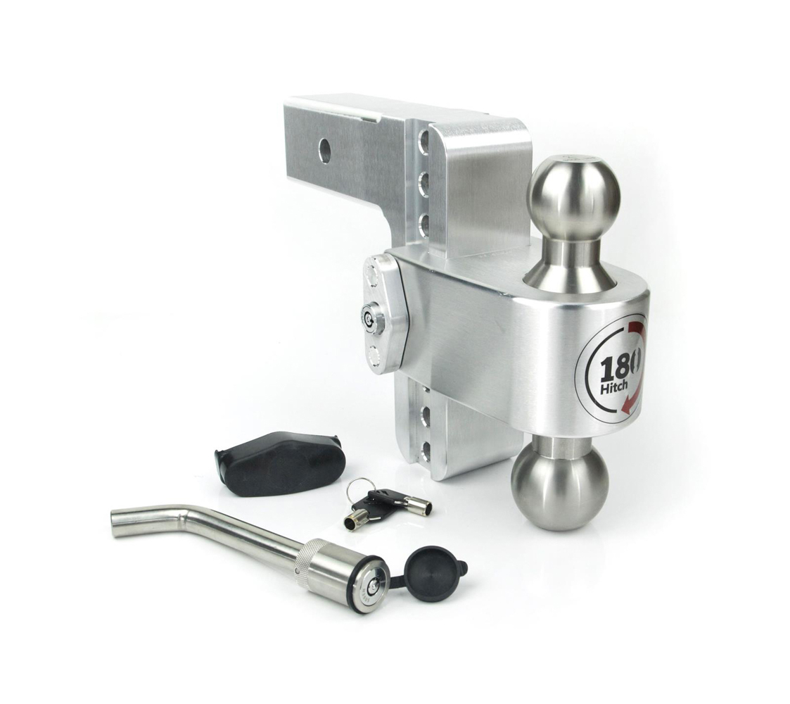 Weigh Safe ltb6-2.5-ka | WEIGH SAFE Turnover Ball 6in Drop Hitch w/ 2.5in Shank