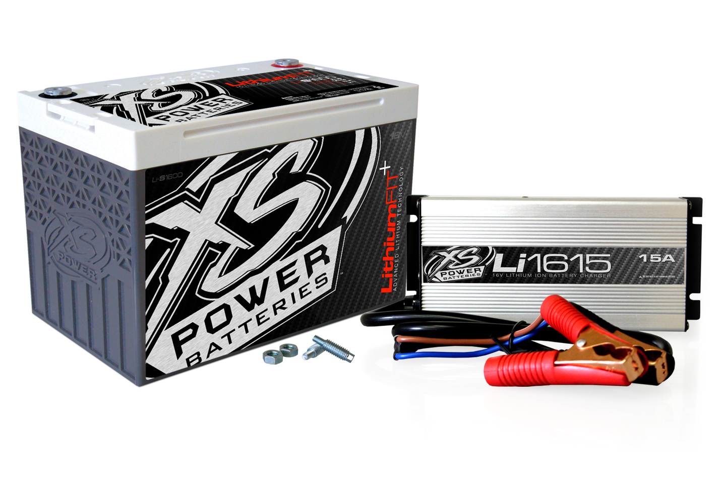 XS Power Battery li-s1600ck | XS POWER BATTERY 16Volt Lithium Battery Charger Combo Kit