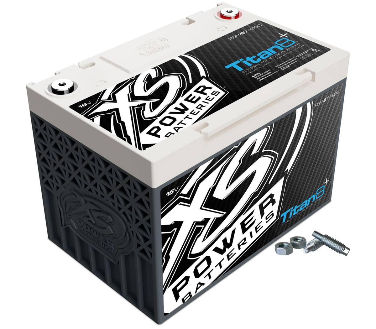 XS Power Battery rsv-s7-1600 | XS POWER BATTERY Lithium Titan8 Battery 16-Volt