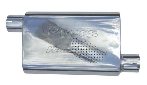 Pypes Exhaust MVR16 | Pypes Race Pro14 3 off/off 409 Stainless non-polished