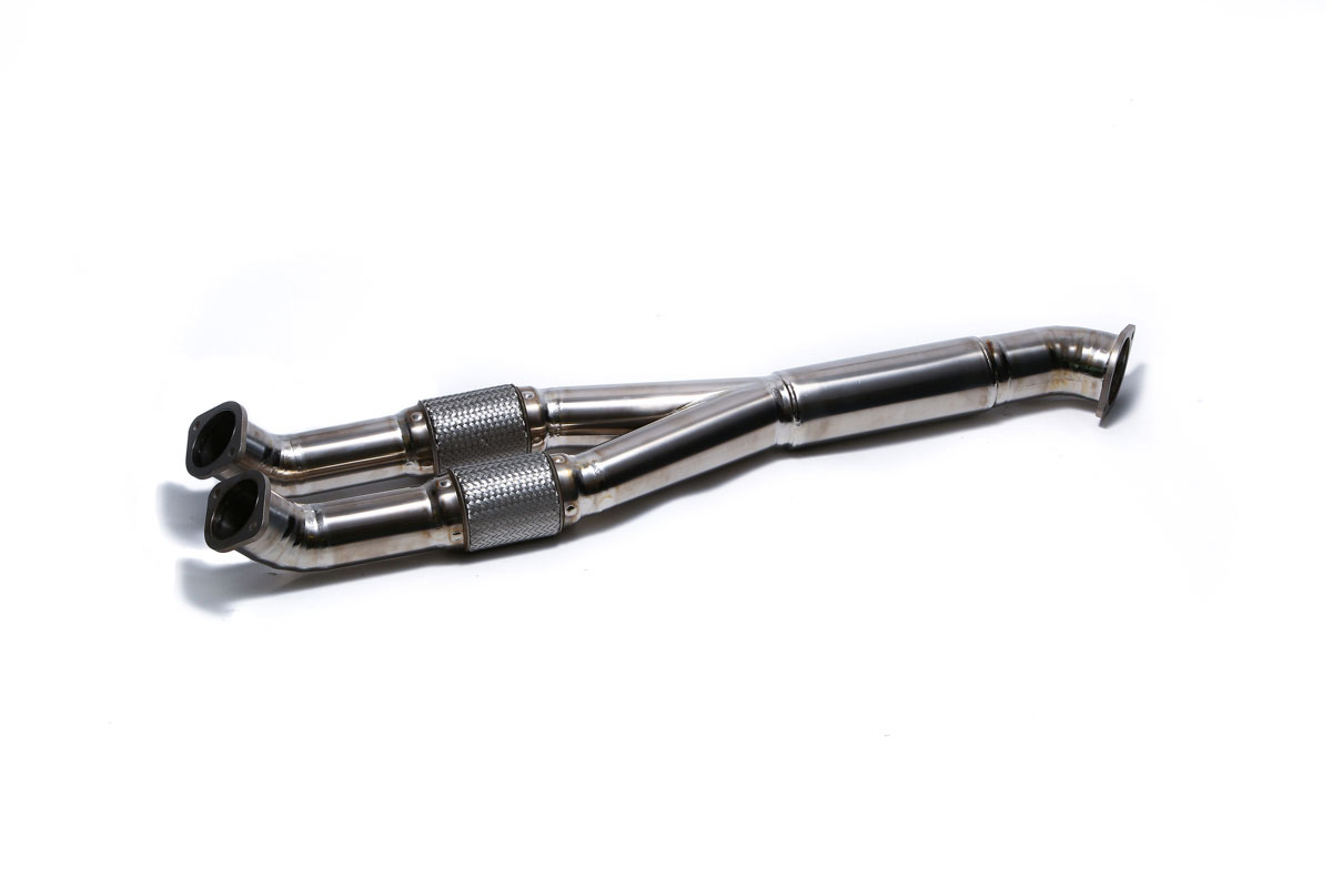 Armytrix NI35T-F | ARMYTRIX Titanium Race Y-Pipe Nissan GT-R R35; 2009-2019