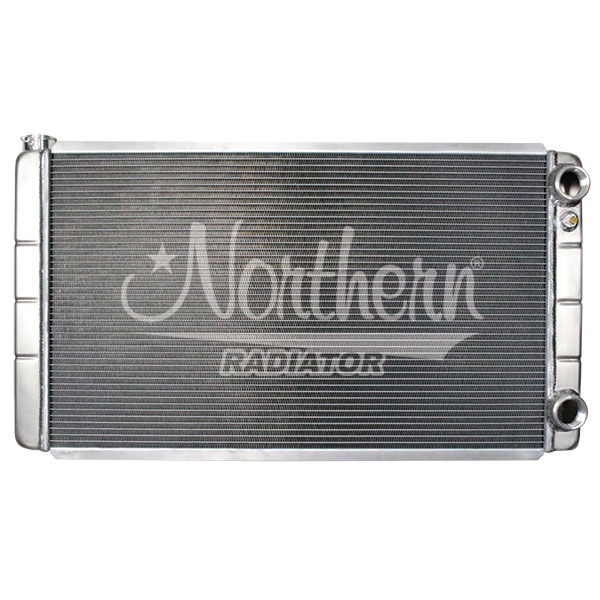 Northern Radiator 204131 | NORTHERN RADIATOR GM Radiator Dual Pass 19 x 35 Changeable Inlet