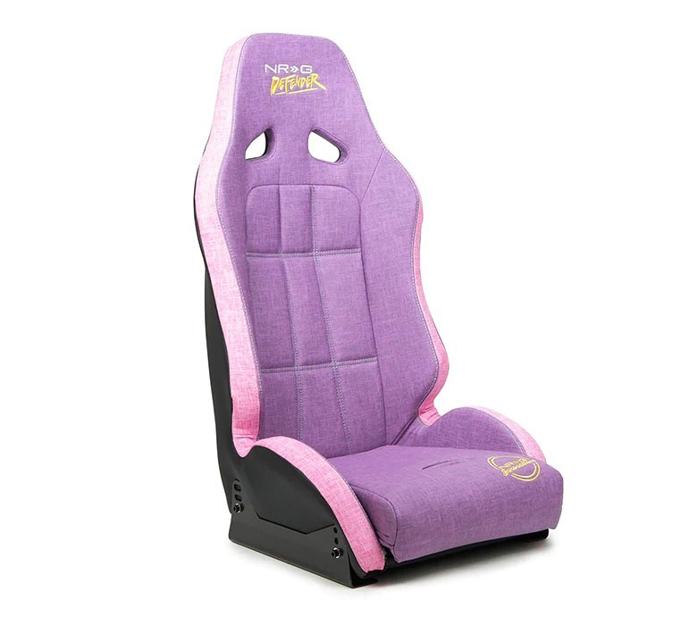 NRG df100pps | INNOVATION Seat Defender Suspension Purple w/Side Mounts