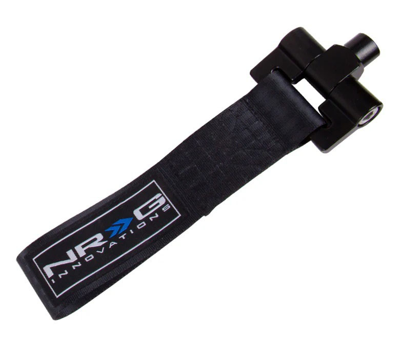 NRG tow-122bk | Bolt-In Tow Strap Black - Scion Fr-S 2012+ / Subaru BRZ 2012+ (5000lb. Limit); 2012-2023