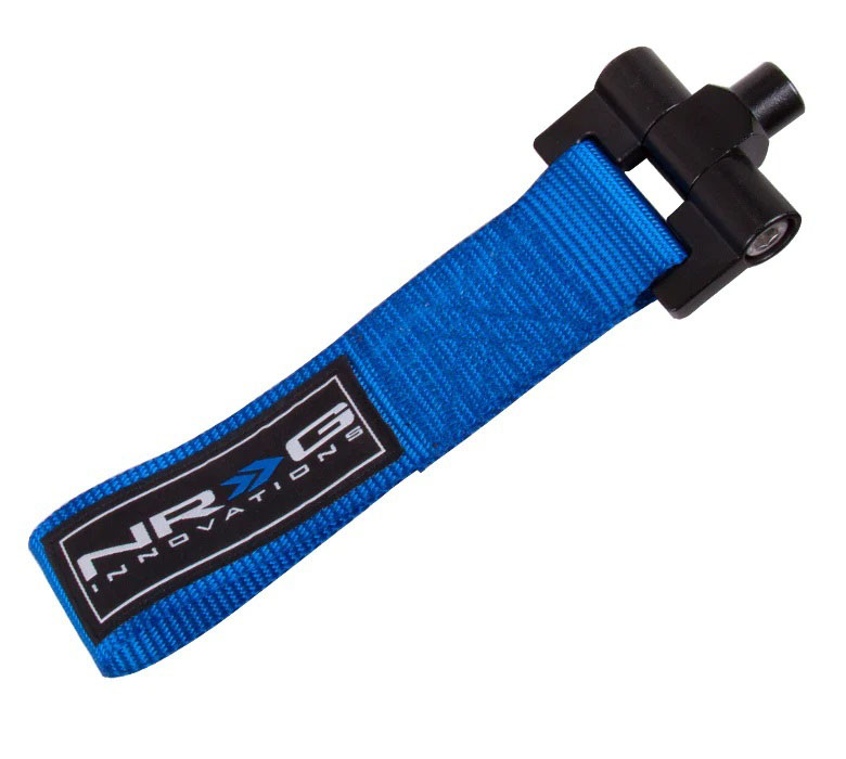 NRG tow-122bl | Bolt-In Tow Strap Blue - Scion Fr-S 2012+ / Subaru BRZ 2012+ (5000lb. Limit); 2012-2023