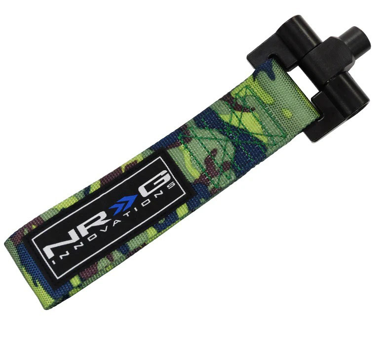 NRG tow-122cm1 | Bolt-In Tow Strap Camo- Scion FRS 2012+ / Subaru BRZ 2012 (5000lb. Limit); 2012-2023