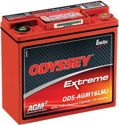 Odyssey Battery odsagm16lmj | ODYSSEY BATTERY Battery 170CCA/280CA M6 Female Terminal