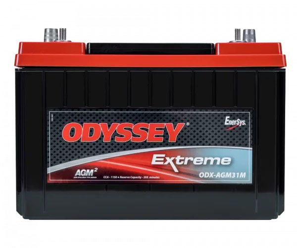 Odyssey Battery odxagm31m | Marine/RV Extreme AGM Battery (31M-PC2150ST)