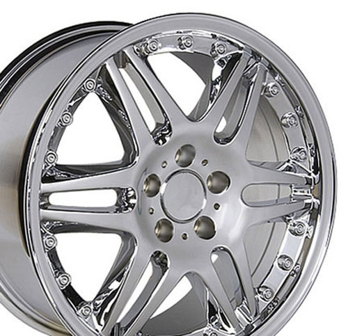 OE Wheels mb09-18085-5112-35c | 18 Replica Wheel MB09 Mercedes Benz C Class Rim 18x8.5 Chrome Wheel Mercedes-Benz E300 1995-1999; 1995-1999