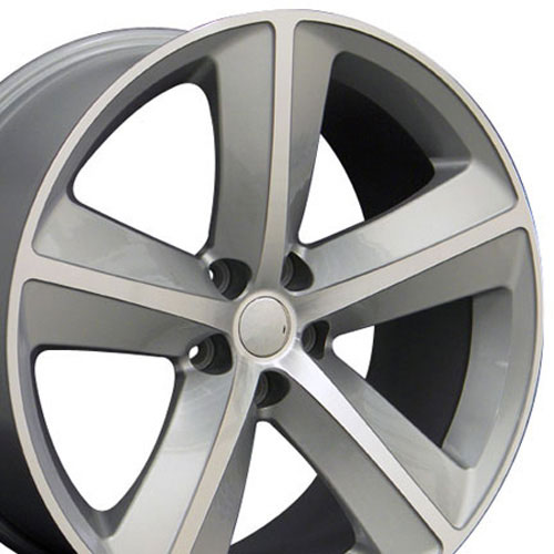 OE Wheels dg05-20090-5115-20ms | 20 Replica Wheel DG05 Charger SRT Rim 20x9 Silver Wheel Dodge Charger 2006-2022; 2006-2022