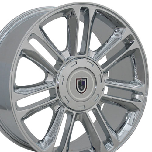 OE Wheels ca83-22090-6550-31c | 22 Replica Wheel CA83 Escalade Rim 22x9 Chrome Wheel Chevrolet C2500 1988-2000; 1988-2000