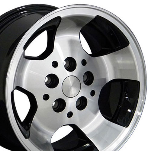 OE Wheels jp08-15080-5450-25mb | 15 Replica Wheel JP08 Wrangler Rim 15x8 Machined Wheel Jeep Wrangler 1987-2006; 1987-2006