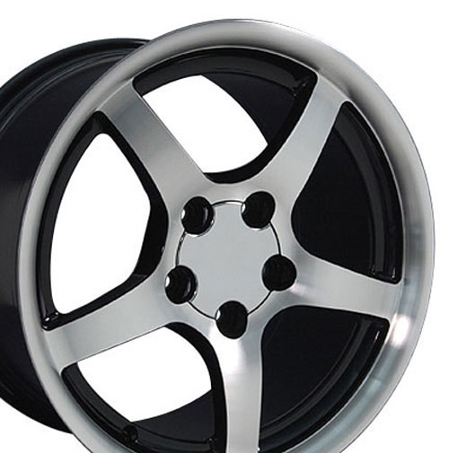 OE Wheels cv05-dm17095-5475-54mb | 17 Replica Wheel CV05 C5 Rim 17x9.5 Machined Wheel Chevrolet Camaro 1993-2002; 1993-2002