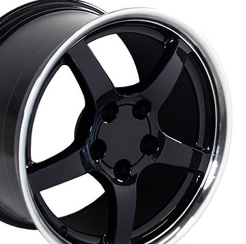 OE Wheels cv05-d18095-5475-54bm | 18 Replica Wheel CV05 C5 Rim 18x9.5 Deep Dish Black Wheel Chevrolet Camaro 1993-2002; 1993-2002